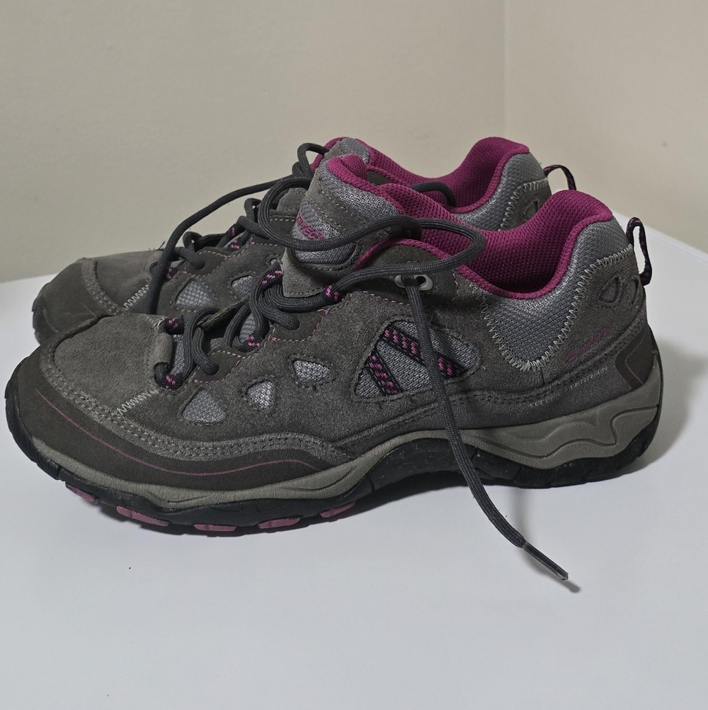 Hi-Tec Women's Charcoal and Magenta Athletic Shoes